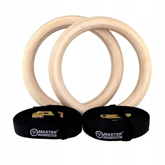 Гимнастические деревянные кольца MASTER