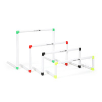 Профессиональный барьер Yakimasport 30 см белый/черный