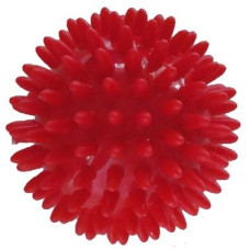 Массажный мяч с шипами SPARTAN 7 см Red