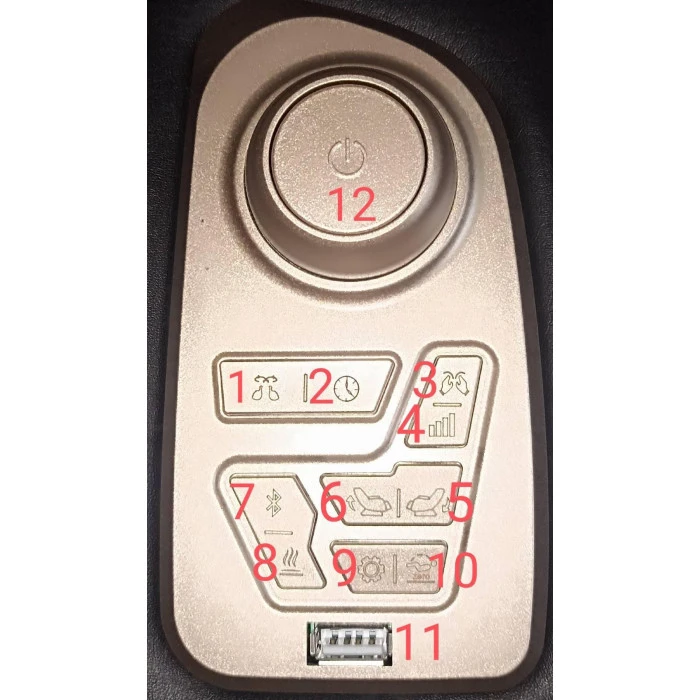 Масажне крісло REXON BLADE 4D RX-R566SL, чорне