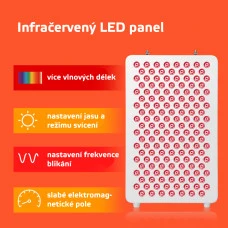 Інфрачервона світлодіодна панель inSPORTline Katuni - 60 LED, колір білий