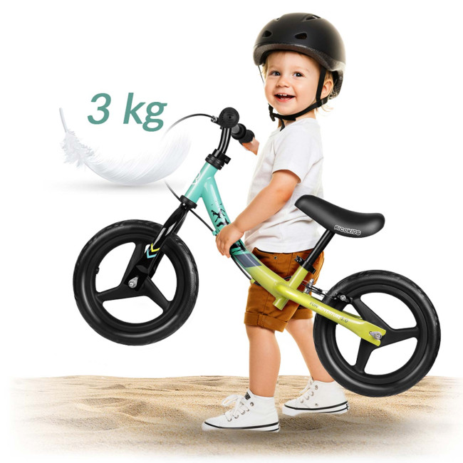 Биговел Ricokids Fun Adventure 12" черно-зеленый