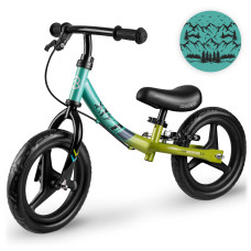 Биговел Ricokids Fun Adventure 12" черно-зеленый