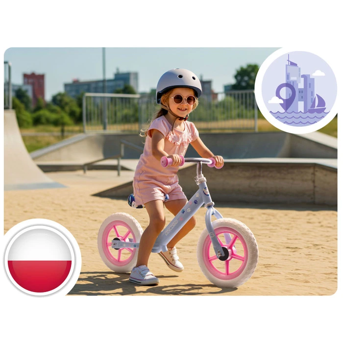 Біговел Ricokids RK-607 бузковий