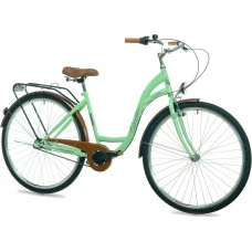 Жіночий велосипед NEEXT 28 GRETTA 3 передачі, м'ятно-коричневий