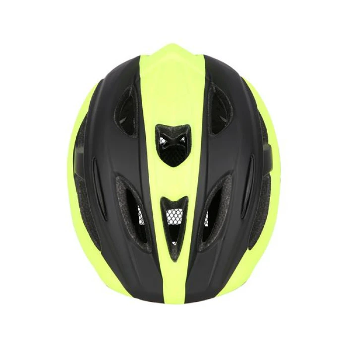 Детский шлем NILS EXTREME MTV35J размер S 48-53 см, черно-желтый