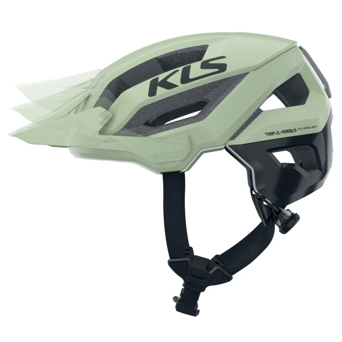 Шолом KELLYS OUTRAGE 3D fit, magnetyczne zapięcie, M/L 55-59cm, оливковий