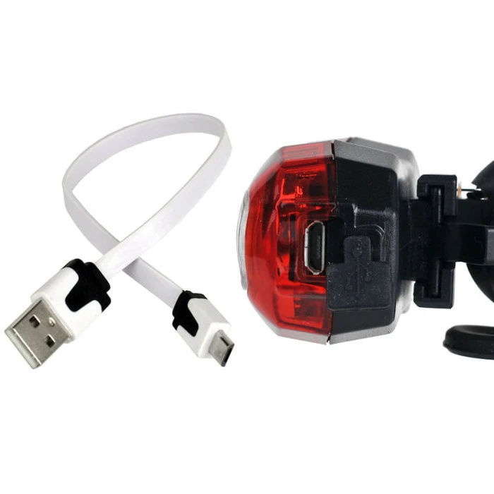 Задній ліхтар /батарея/ PROX AERO R 2 LED 0.5W USB
