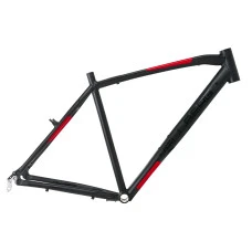 Рама 28 алюминий. Vellberg Explorer V-brake мужской 19' черный/красный матовый