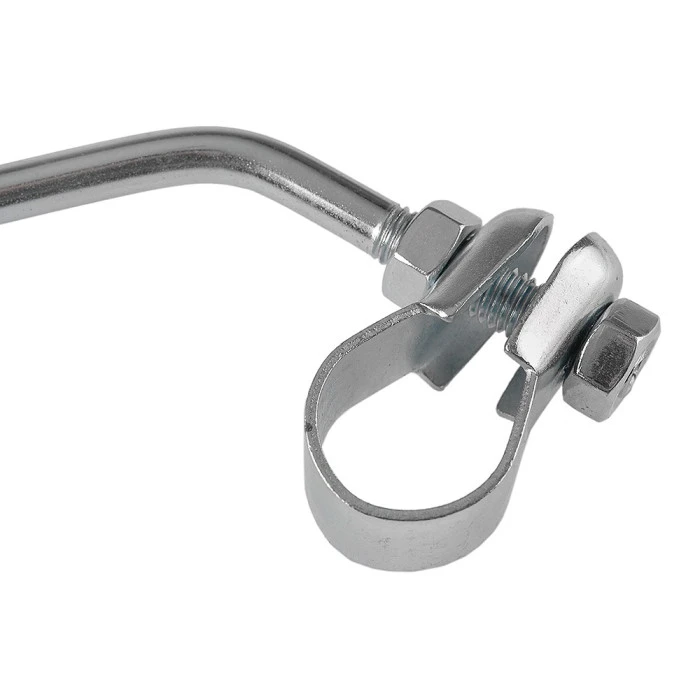 Велосипедное зеркало пластиковое круглое 110 мм.