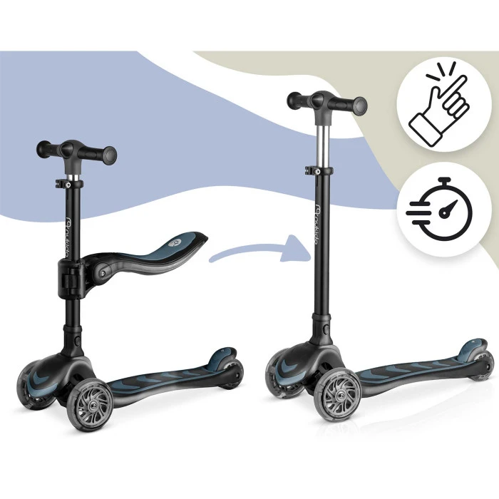 Самокат детский Nukido Filippo черный