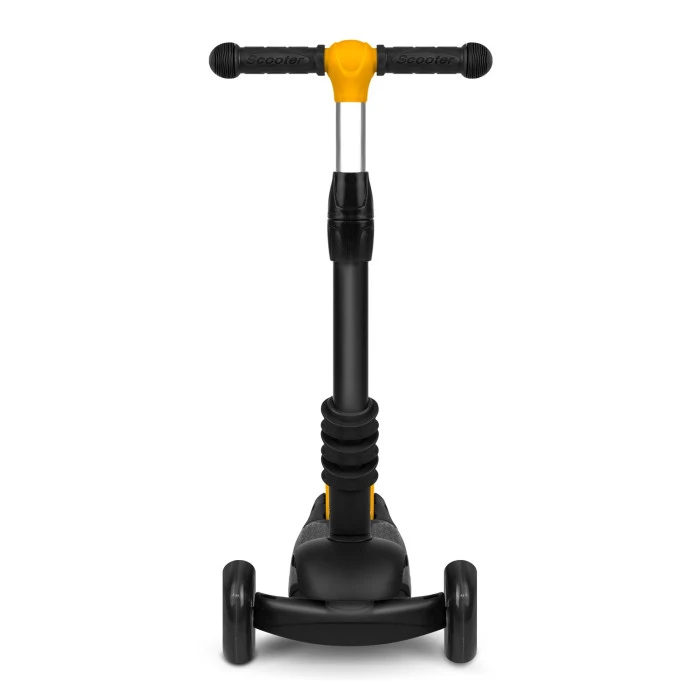 Самокат детский трехколесный Ricokids Loco черно-оранжевый