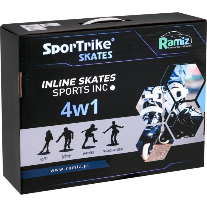 Набор роликовых коньков 4 в 1 Размер 34-38