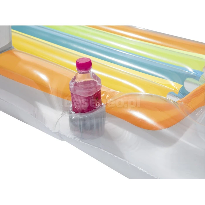 Матрац, шезлонг надувний Bestway 43028 сріблястий, 161 x 84 см