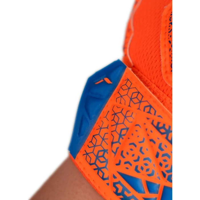 Перчатки вратарские Reusch Attrakt Starter Solid Finger Support Junior 5472511 2290 г.7,5, оранжево-синие