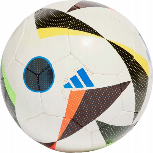 Футбольный мяч Adidas Euro24 Pro TRN Fussballliebe IN9377 размер 4, черно-белый