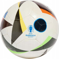Футбольный мяч Adidas Euro24 Pro TRN Fussballliebe IN9377 размер 4, черно-белый