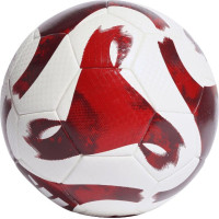 Мяч футбольный Adidas Tiro League HZ1294 размер 5, бело-красный