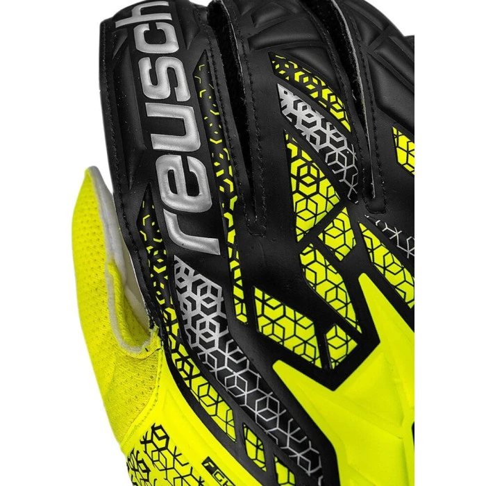 Рукавички воротарські Reusch Attrakt Solid 5570515 2014 р.8,5, жовто-чорні