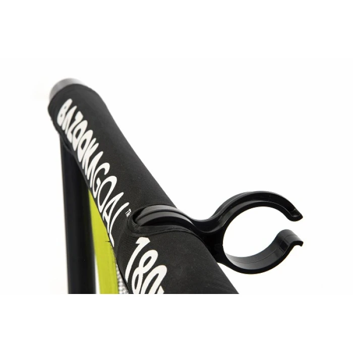 Ворота футбольные BAZOOKAGOAL 180 x 90 см, черно-желтые.