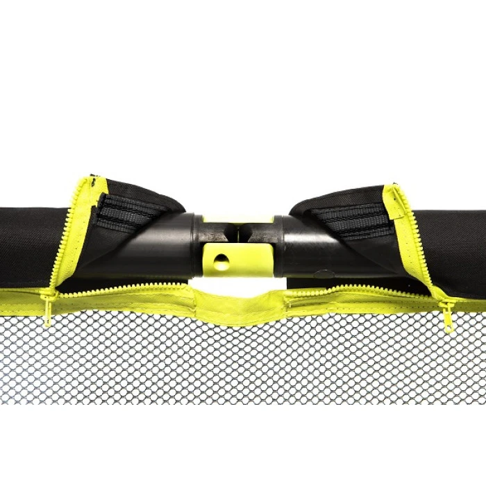 Ворота футбольные BAZOOKAGOAL 180 x 90 см, черно-желтые.