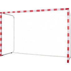 Ворота футбольні Enero 300 x 160 x 90 см, червоно-білі