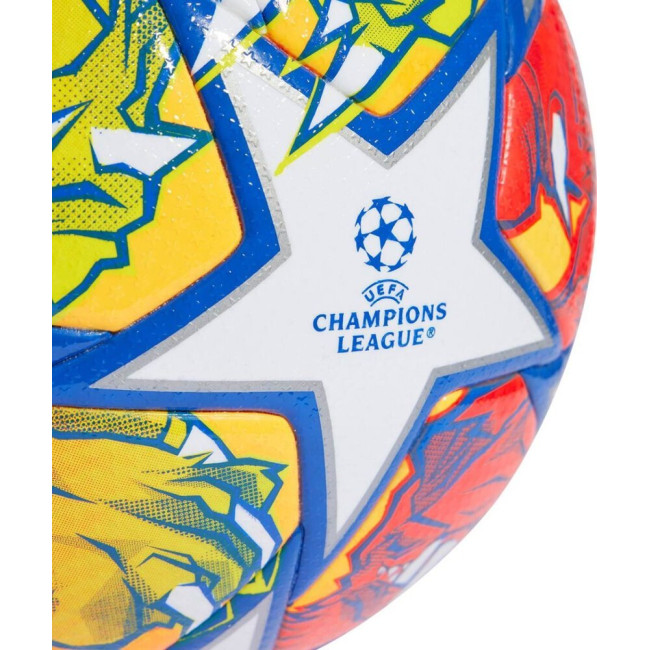 Мяч футбольный Adidas UCL League IN9334 размер 5, разноцветный