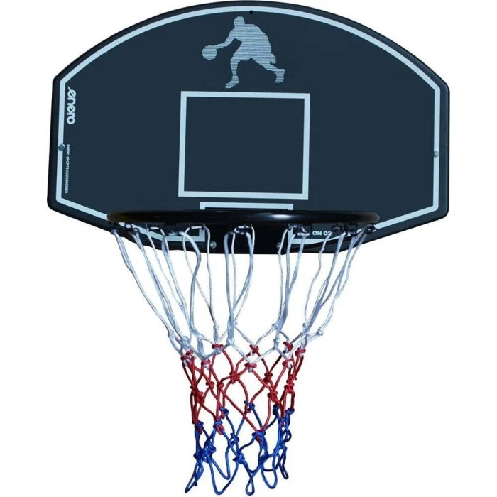 Баскетбольный щит Enero Cyclone 02, 71 x 45 см с кольцом 40 см