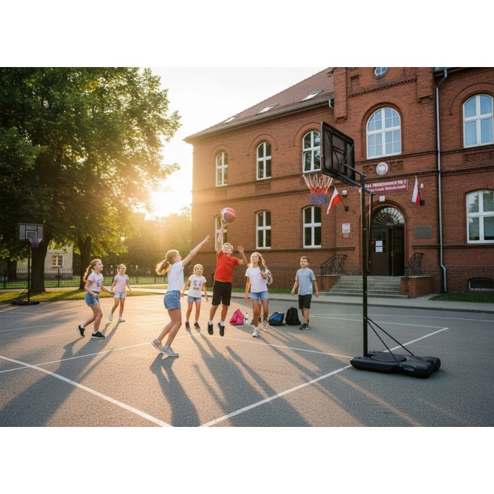 Стойка для баскетбола Neo-Sport NS-283 170-305 см, черная