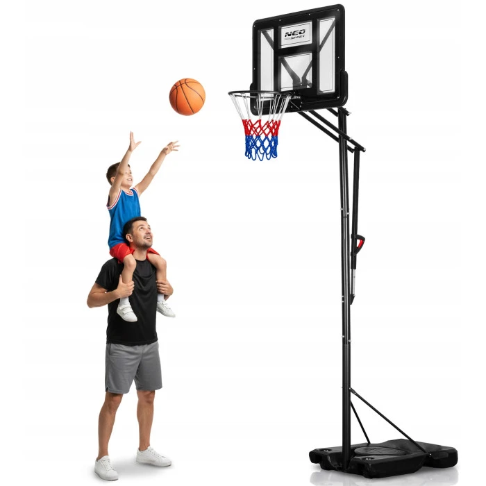 Стойка для баскетбола Neo-Sport NS-283 170-305 см, черная