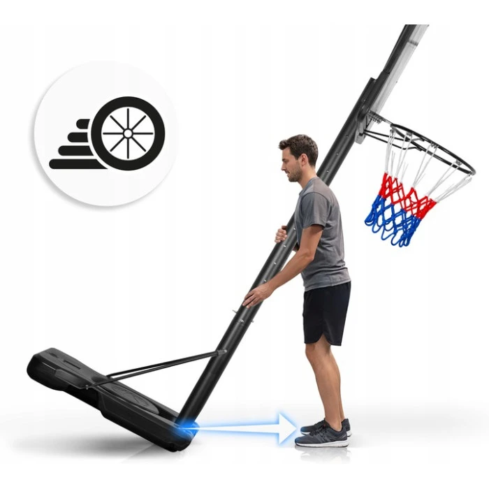 Стойка для баскетбола Neo-Sport NS-283 170-305 см, черная