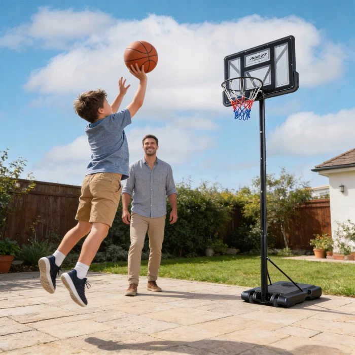 Стойка для баскетбола Neo-Sport NS-283 170-305 см, черная