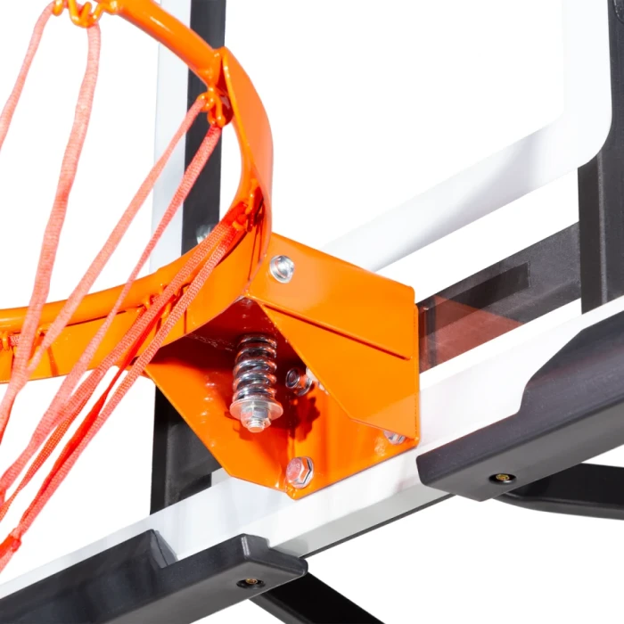 Устойчивая баскетбольная NILS ZDK027 305 см, черно-белая.