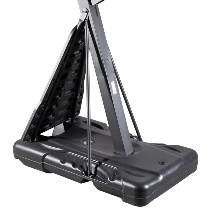 Устойчивая баскетбольная NILS ZDK027 305 см, черно-белая.