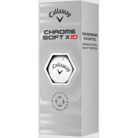 Мячи для гольфа Callaway Chrome Soft X LS 12шт, белые