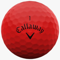 Мячи для гольфа Callaway Supersoft 12 шт, красный