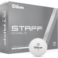 М'ячі для гольфу Wilson Staff Model X 12 шт, білі