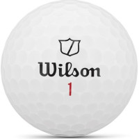 М'ячі для гольфу Wilson Staff Model X 12 шт, білі