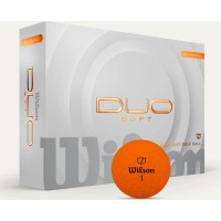 М'ячі для гольфу Wilson Staff Duo Soft 12 шт, помаранчеві
