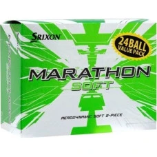 М'ячі для гольфу Srixon Marathon 24 шт, білі
