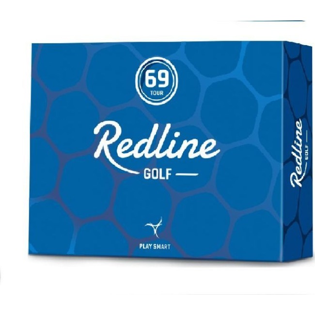 М'ячі для гольфу Redline 69 Tour 12 шт, білі