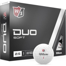 Мячи для гольфа Wilson Staff Duo Soft 12 шт, белые