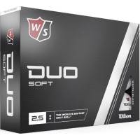 Мячи для гольфа Wilson Staff Duo Soft 12 шт, белые