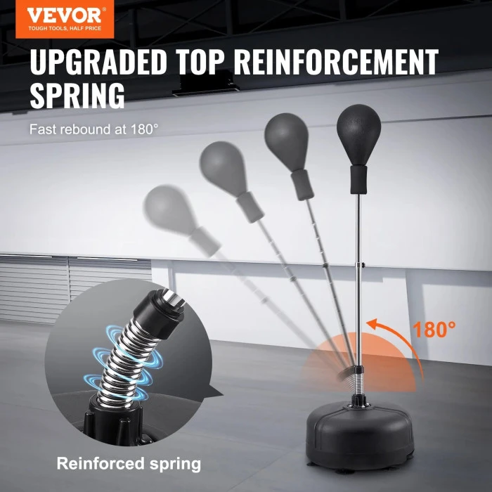 Боксерська груша VEVOR SXQ-1. чорна