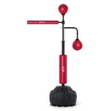 Боксерская груша с подставкой VEVOR, черно-красный