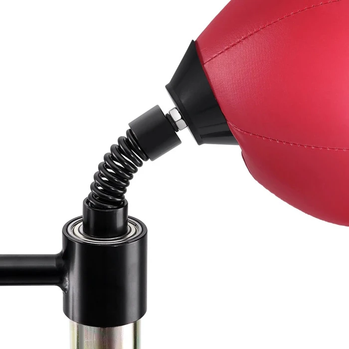 Боксерская груша с подставкой VEVOR, черно-красный