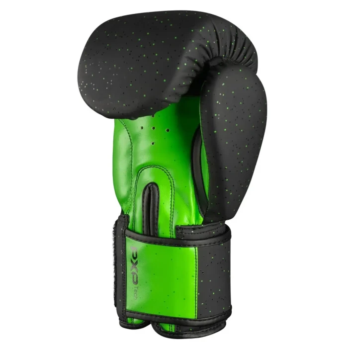 Перчатки боксерские с бинтами Phantom Galaxy размер 10 унций, черно-зеленые