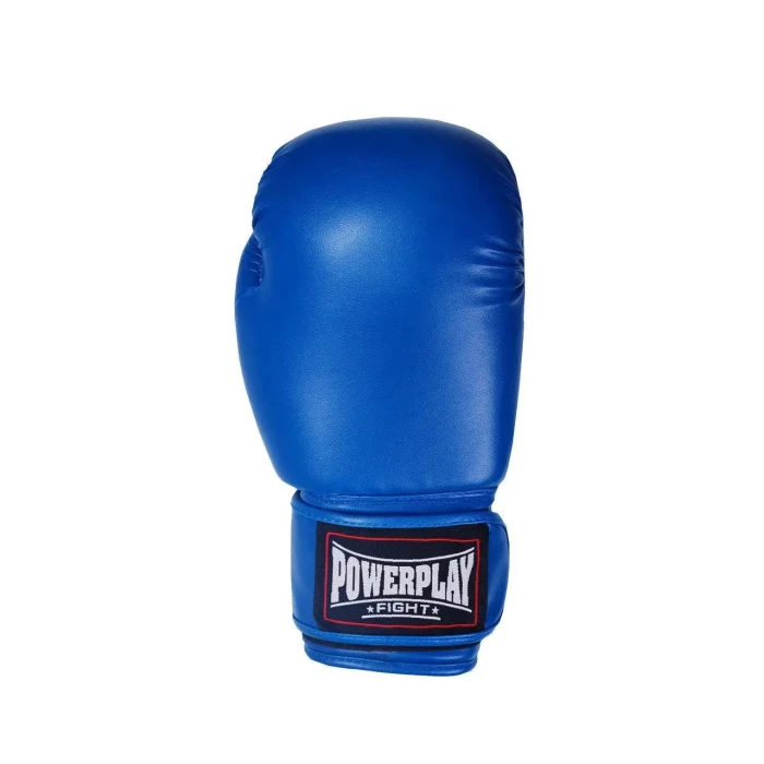 Перчатки боксерские PowerPlay 3004 Classic 18 унций, синие