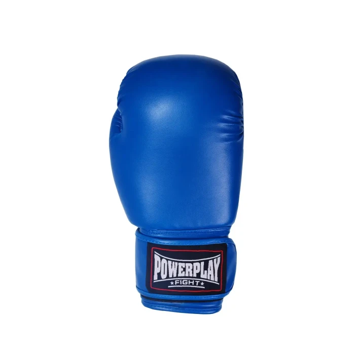 Перчатки боксерские PowerPlay 3004 Classic 14 унций, синие