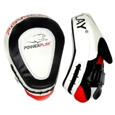 Лапи боксерські PowerPlay 3042 чорно-білі